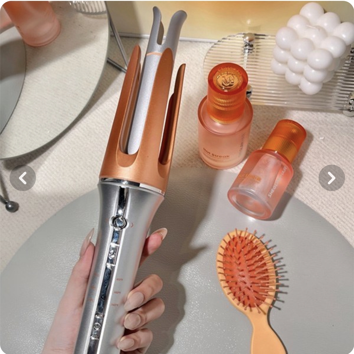 تصویر فر کننده مو شیگلم سایز 32 میلیمتر 